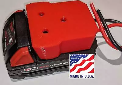 Milwaukee M18 Battery Adapter Holder Dock Power Universal - Power Anything ! • $11.75