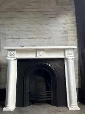 Marble Fire Surround For Cast Iron Fireplace • $1136.66