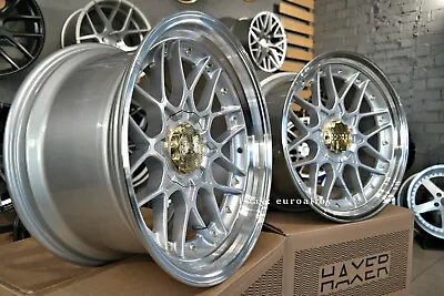 18 Inch 5X112 HAXER HX025 RS II 2 Style 9J + 10J DEEP DISH Wheels For Mercedes • $1901.52