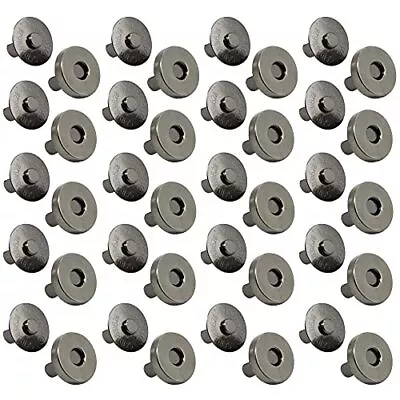 20 Set Magnetic Button Clasp Snaps 3/4“ Purse Magnetic Bag Fastener Clasp M... • $14.66