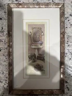 C Winterle Olson 3D 9” X 3 “ Bathroom Wall Art Plaque • $15