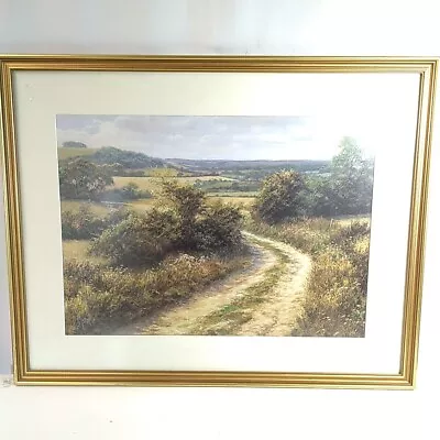 David Dipnall Countryside Framed Print Byway Country Fields Landscape Large • £39.99