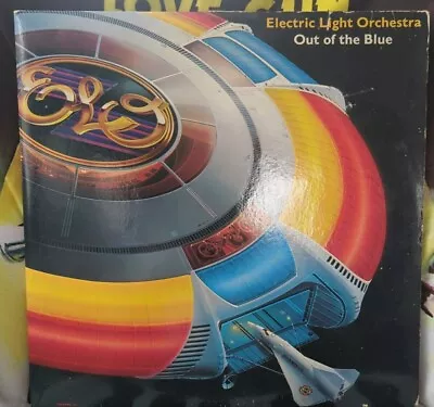 ELECTRIC LIGHT ORCHESTRA OUT OF THE BLUE VINYL W/ POSTER And Inserts 1977  • $15