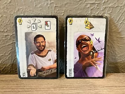 WIL WHEATON And STEVIE WONDER 7 Wonders Leaders Promo Cards • $5.99