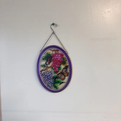 £4 • Buy Glass Wall Hanging Decoration 