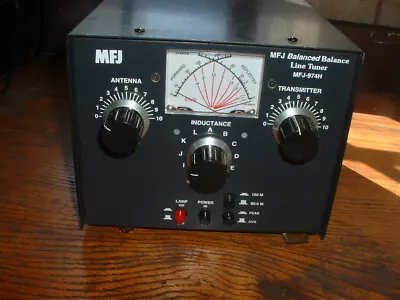MFJ-974H Antenna Tuner Balanced Line Ham Radio • $149
