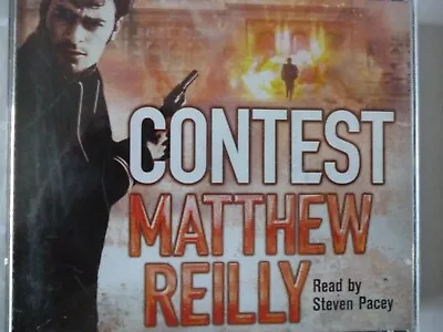 3 CD AUDIO BOOK - CONTEST - Matthew Reilly {Abridged] • £2.99