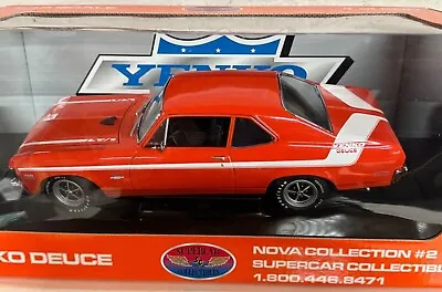 1970 Yenko Deuce Nova LT1 350 Supercar Limited Edition 1:18 Orange GMP • $130