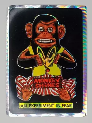 Vintage Horror Vending Machine Sticker Movie MONKEY SHINES Prism • $19.95