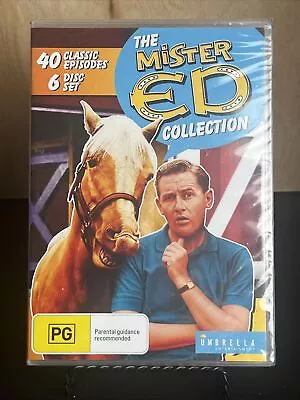 THE MISTER ED COLLECTION [DVD 2018] 40 Episodes 6 Disc Set. Region 4 SEALED • $24.95