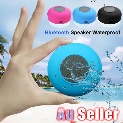 $12.99 • Buy Bluetooth LED Waterproof Speaker Wireless Shower Music Stereo Handsfree Portable