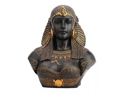Queen Cleopatra Life-size Bust Cold Cast Bronze & Resin Statue Sculpture Figurin • £257.20