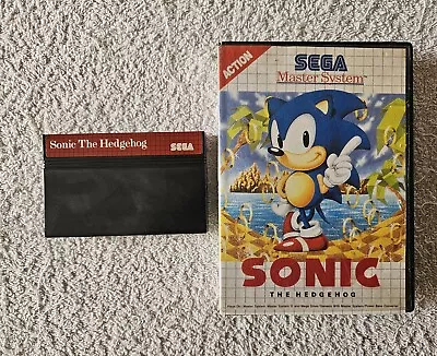 Sonic 1  (Sega Master System) Region Free  • $22