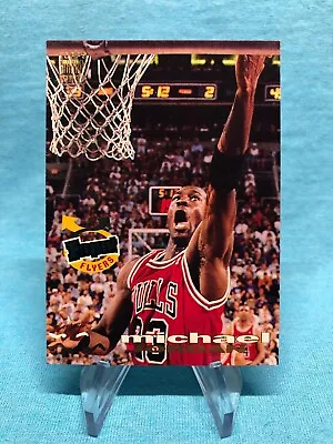 Michael Jordan 1993-94  Topps Stadium Club Frequent Flyer #181 Chicago Bulls • $2.99