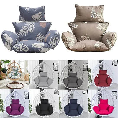 £8.94 • Buy Garden Egg Chair Seat Pad Swing Hanging Chair Cushion Indoor Outdoor Patio Pads