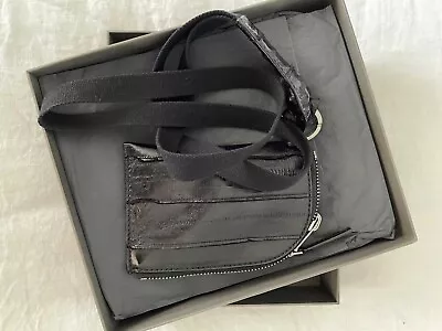 Rare DIRT SS18  Rick Owens 100% Eel Leather Neck Wallet  • $425