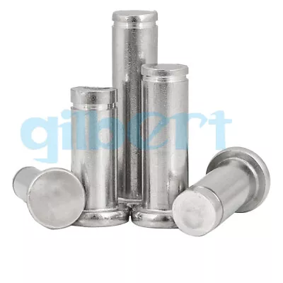 M3-M10 304 Stainless Flat Head Grooved Shaft Circlip Position Cylindrical Pin • $4.26