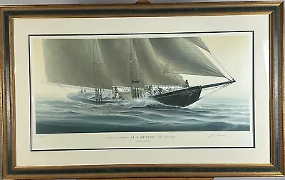 John Mecray “LA Dunton” Rare Signed Limited Edition Framed Print Gloucester 1978 • $495