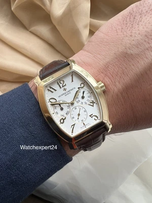 $10700 • Buy Vacheron Constantin Royal Eagle Malte Tonneau Day & Date 42008 18k 35mm