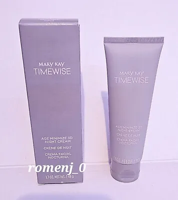 Mary Kay Timewise Age Minimize 3D Night Cream For Combination To Oily Skin • $14