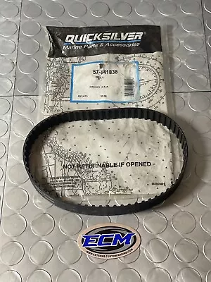 Mercury Mercruiser Quicksilver Dry Sump Oil Pump Belt 850-1200 SCI OEM 57-841838 • $149.95