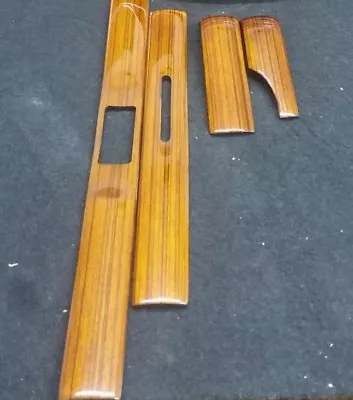 $110.30 • Buy For Mercedes W123 Coupe Wooden Interior Dash Trim Set Of 4 Piece Zebrano Design