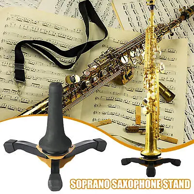 Eastern Music Metal Foldable Portable Straight Soprano Saxophone Stand • $44.62