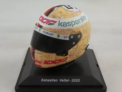 Spark Helmet Sebastian Vettel Ferrari F1 Gp Tuscany 1000 Gp 2020 1/5 • $55.41