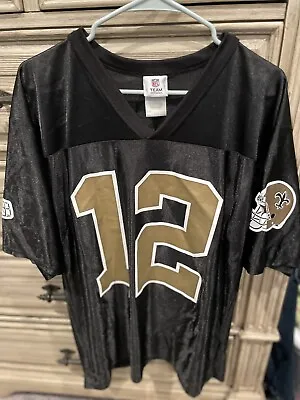 New Orleans Saints Marques Colston #12 Jersey Adult Size Medium Football NFL • $28.30