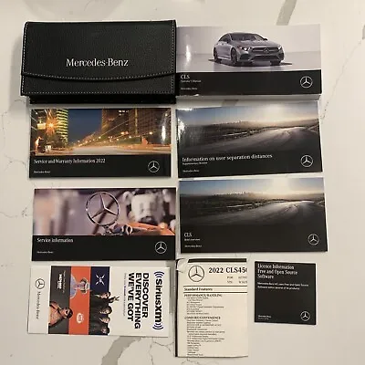 2022 Mercedes Benz Cls Owners Operators Manual • $126.50