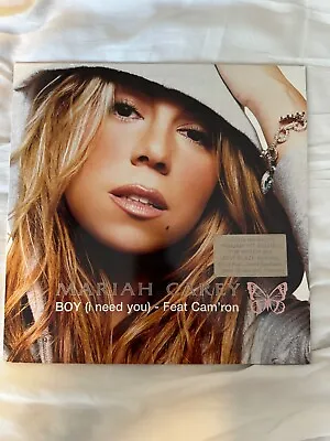 SUPER RARE UK/EU First Press Mariah Carey - Boy (I Need You) Ft. Cam'Ron REMIXES • $89