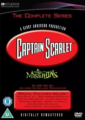 Captain Scarlet - Complete Series Box Set [DVD] [1967] - DVD  K9VG The Cheap • £10.49