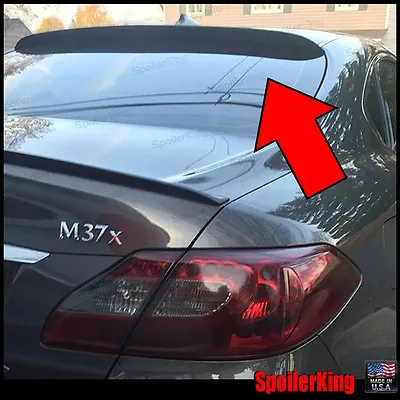 SpoilerKing #380R Rear Window Roof Spoiler Fits: Infiniti M35h M37 M57 2011-13 • $119.25