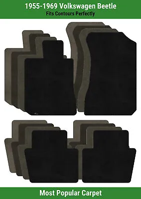 Lloyd Ultimat Front & Rear Row Carpet Mats For 1955-1969 Volkswagen Beetle  • $162.99