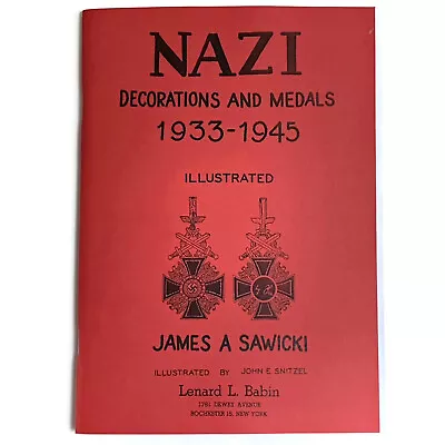 £8.99 • Buy Collectors Guide Booklet To WW2 German Badges, Medals And Decorations 3rd Reich
