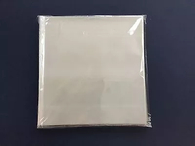 50 Clear Plastic 45 RPM Outer Sleeves 2 Mil QUALITY 7  Vinyl Record Covers • $8.95
