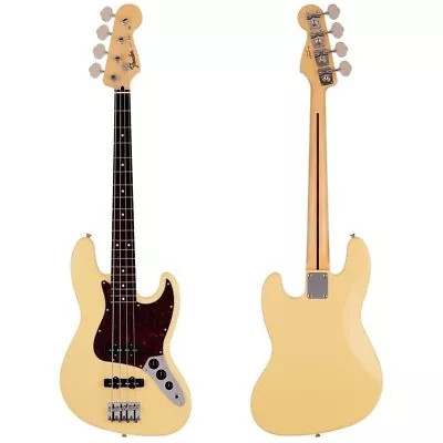 Fender Made In Japan Junior Collection Jazz Bass Satin Vintage White W/Gig Bag • $959.99