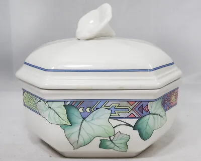 PASADENA By Villeroy & Boch Covered Sugar Bowl 3.75  NEW NEVER USED Made Germany • $99.99