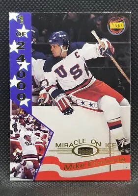 1995 Signature Rookies Miracle On Ice 1980 /24000 Mike Eruzione #11 • $12.95