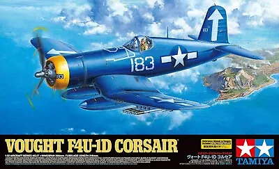 TAMIYA 1/32 Aircraft Series No27 US Navy Vought F4U-1D Corsair PlaModel 60327 • $135