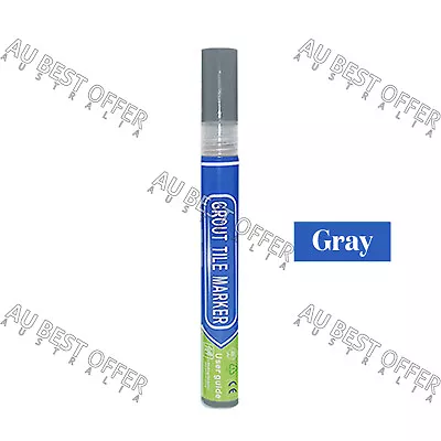 Tile Repair Pen Wall Gap Refill Grout Refresher Marker Bathroom Waterproof AUS • $4.97