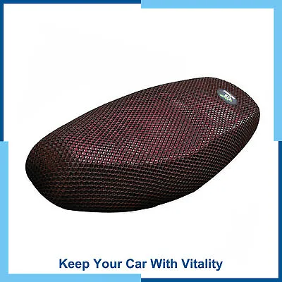 Universal Pack(1) XL 3D Motorcycle Moped Seat Cover Breathable Mesh Net Cushion • $14.49