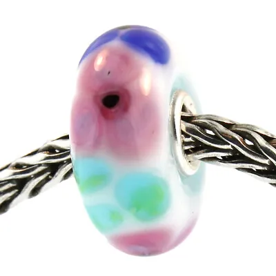 Authentic Trollbeads Glass 61375 French Anemone :1 • $11.16