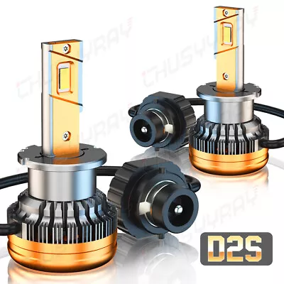 D2S LED Xenon Headlight Bulbs For Infiniti G35 2005-08 G37 2008-14 Coupe Sedan X • $53.49