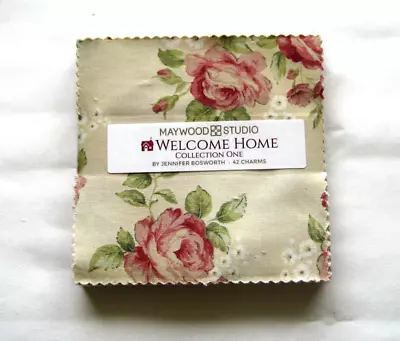 Maywood Studio Fabric Welcome Home Collection One Jennifer Bosworth Charm Pack • $9.95
