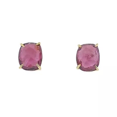 Marco Bicego Murano 18k Gold Tourmaline Stud Earrings  • $1000