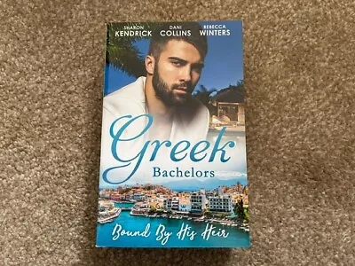 Mills & Boon 3 In 1 Collection - Greek Bachelors - Bound By His Heir - Brand New • £0.99