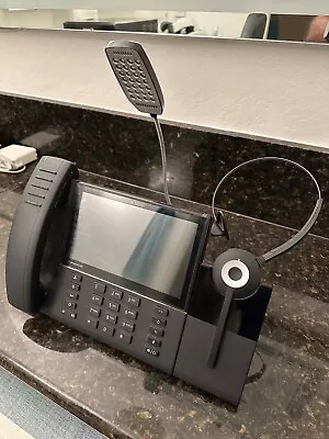 Mitel 6940 IP Phone With 7” Touch Display Wireless Handset & Integrated Headset • $195