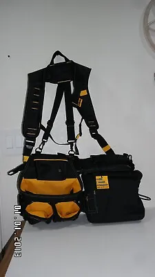  25 Pockets Professional Tool Rig With Suspender Dewalt DWST540602 • $99.99