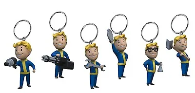 Fallout 76 Vault Boy 3D KEYRING / KEYCHAIN YOU PICK New • $3.59